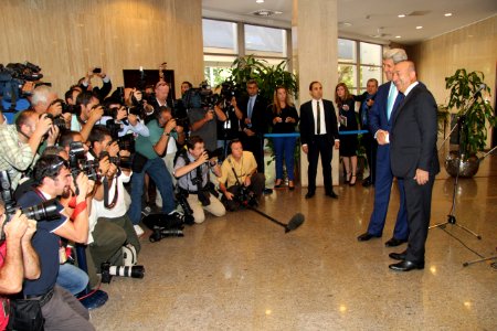 Secretary Kerry Delivers Remarks to the Press With Turkish Foreign Minister Çavuşoğlu-2 photo