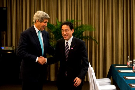 Secretary Kerry Meets Japan’s Foreign Minister Kishida - Flickr - East Asia and Pacific Media Hub photo