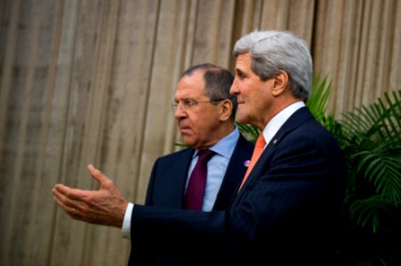 Secretary Kerry Meets Russian Foreign Minister Lavrov - Flickr - East Asia and Pacific Media Hub photo