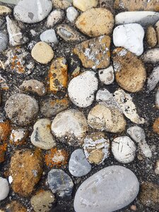 Plate stones pebble