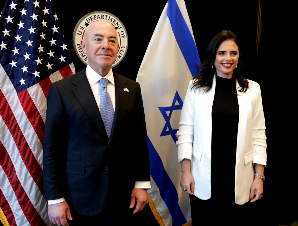 Secretary Mayorkas meets with Israeli Interior Minister Shaked 05