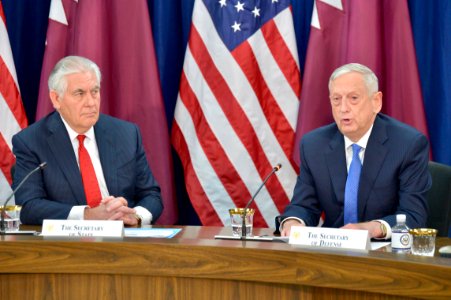 Secretary Mattis Delivers Remarks at the High-Level Opening Session of the Inaugural U.S.-Qatar Strategic Dialogue - 26115028078
