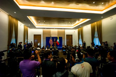 Secretary Kerry's Press Availability in Burma - Flickr - East Asia and Pacific Media Hub (3) photo