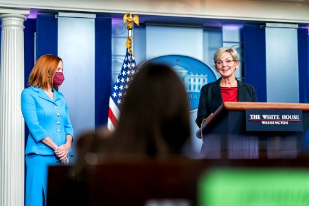 Secretary of Energy Jennifer Granholm - P20210408CS-2694