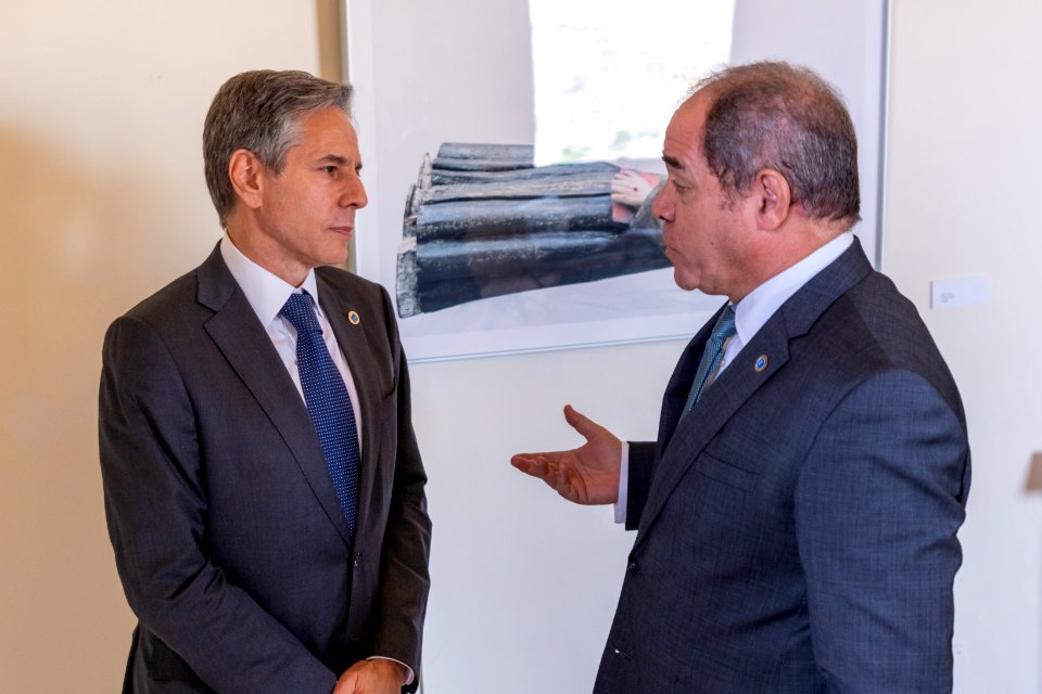 Secretary of State Blinken and Algerian Foreign Minister Boukadoum
