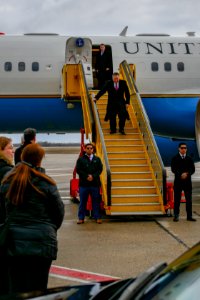 Secretary Pompeo Arrives in Bratislava - 40105545483
