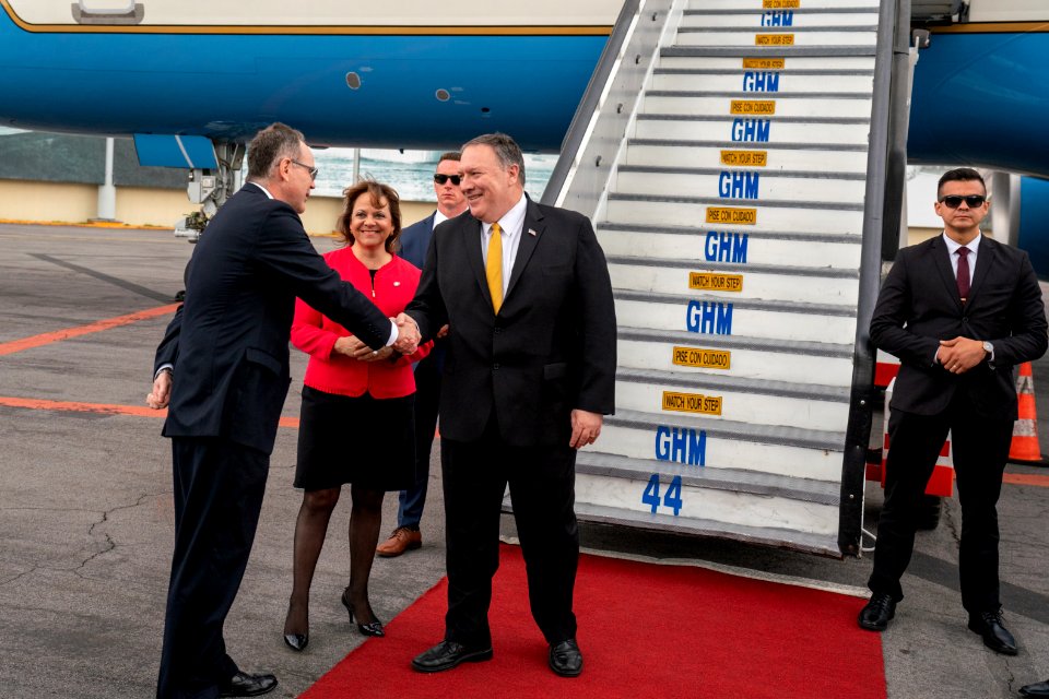 Secretary Pompeo Arrives in Mexico City - 48338594106