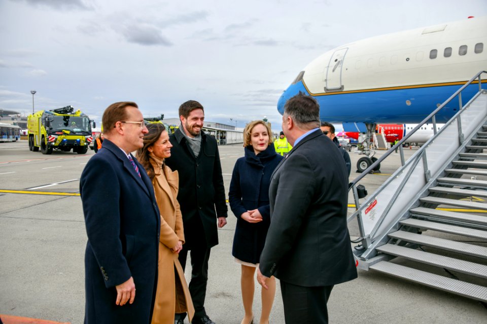 Secretary Pompeo Arrives in Budapest, Hungary