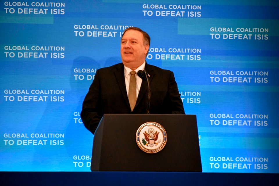 Secretary Pompeo Delivers Opening Remarks at the Meeting of Ministers of the Global Coalition to Defeat ISIS - 46282524614