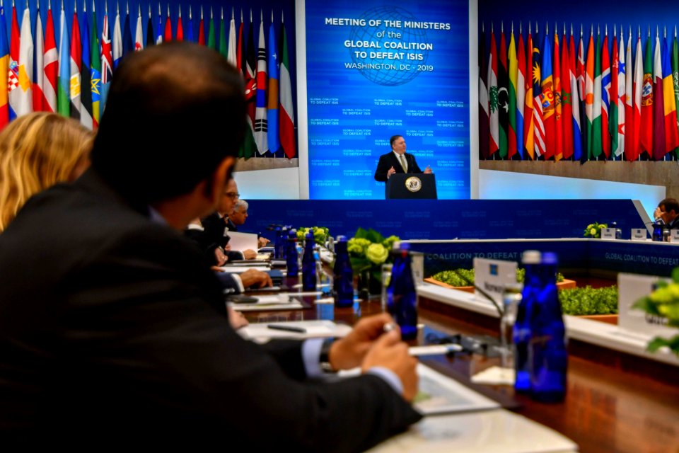 Secretary Pompeo Delivers Opening Remarks at the Meeting of Ministers of the Global Coalition to Defeat ISIS