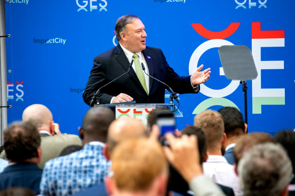 Secretary Pompeo Delivers Remarks at the Global Entrepreneurship Summit - 47995816996