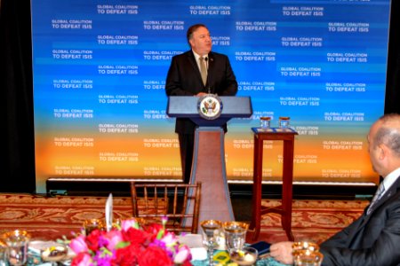 Secretary Pompeo Delivers Remarks at a Working Lunch Honoring Nadia Murad - 47010080801