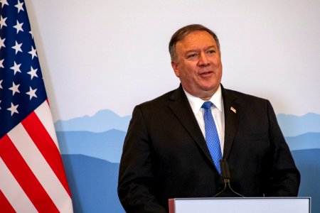 Secretary Pompeo Holds Press Availability with Swiss Foreign Minister Cassis - 47991316403