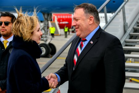 Secretary Pompeo Arrives in Budapest, Hungary - 47007697342