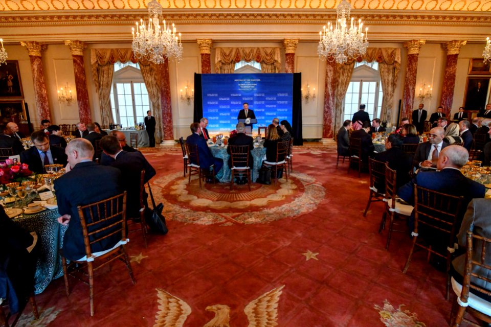 Secretary Pompeo Delivers Remarks at a Working Lunch Honoring Nadia Murad - 46096255145