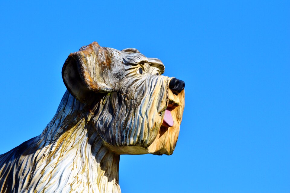 Schnauzer sculpture art