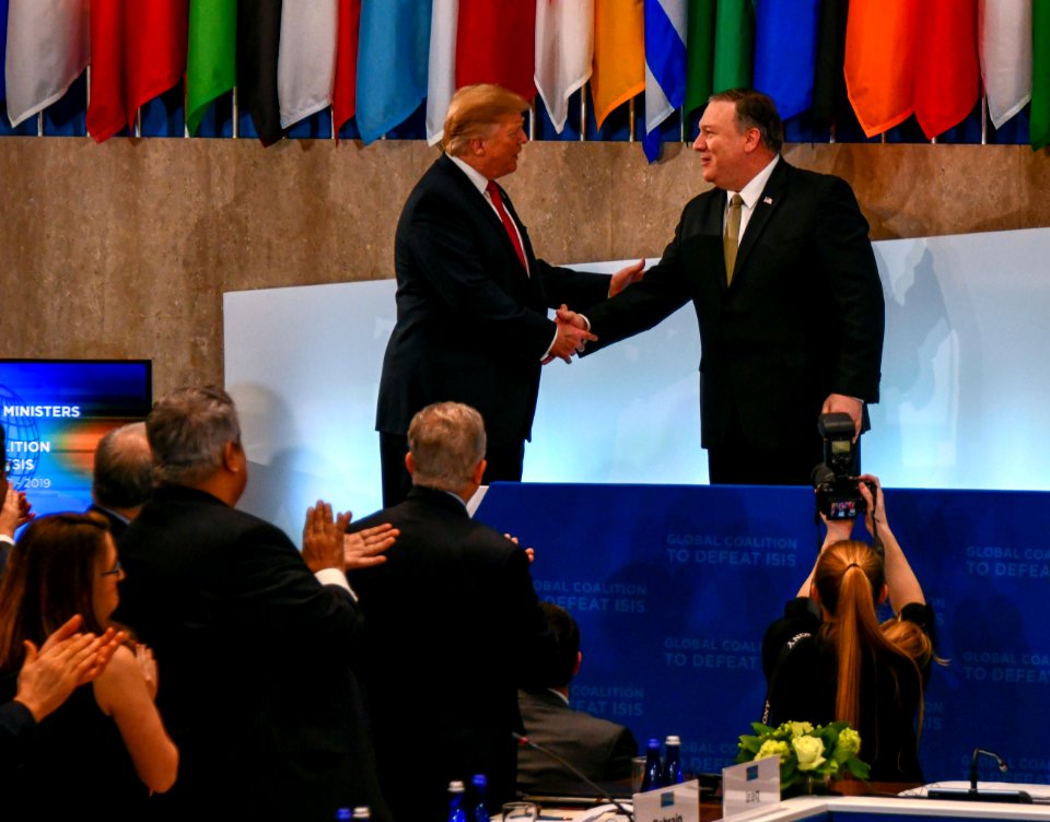 Secretary Pompeo Introduces President Trump