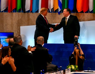 Secretary Pompeo Introduces President Trump