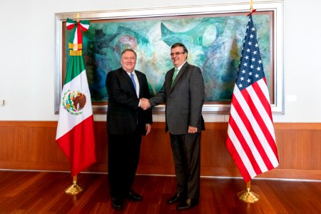 Secretary Pompeo Meets With Mexican Foreign Secretary Ebrard - 48339066036