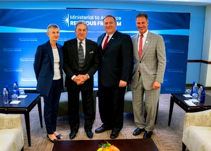 Secretary Pompeo Meets With New Zealand Foreign Minister Peters - 48308834221
