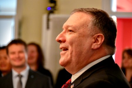 Secretary Pompeo Meets With Embassy Employees - 47020961702