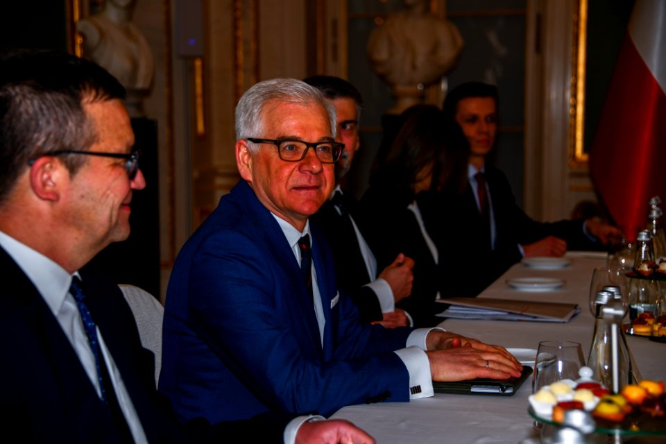 Secretary Pompeo Meets With Polish Foreign Minister Czaputowicz - 40109265563