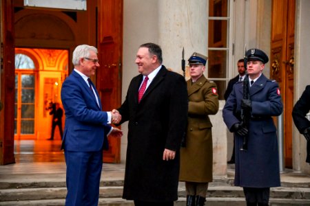 Secretary Pompeo Meets With Polish Foreign Minister Czaputowicz - 40109273863