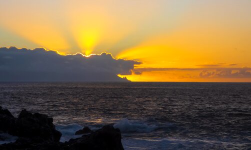 Nature panoramic sea