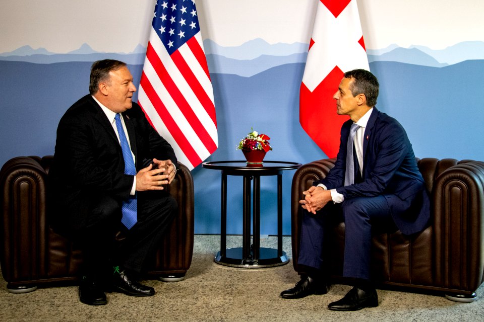 Secretary Pompeo Meets With Swiss Foreign Minister Cassis - 47984493588