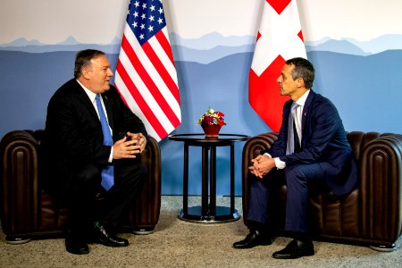 Secretary Pompeo Meets With Swiss Foreign Minister Cassis - 47984493588