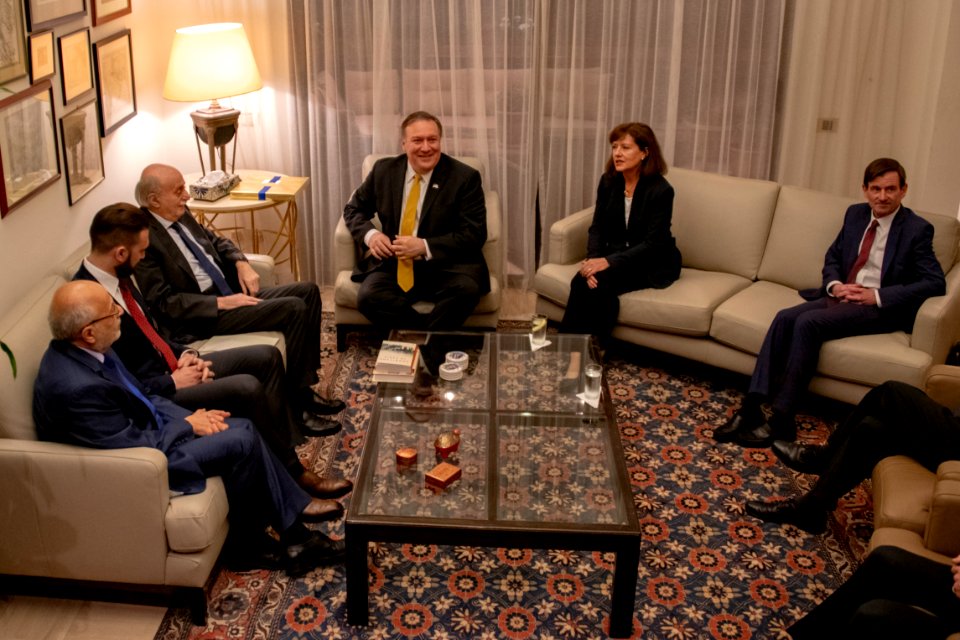 Secretary Pompeo Meets With Walid Jumblatt - 33568617018