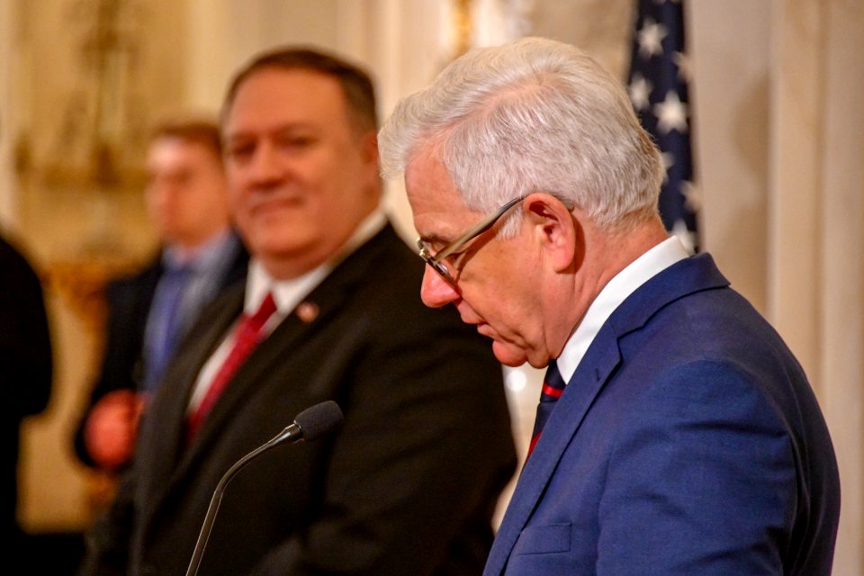 Secretary Pompeo Participates in a Joint Press Conference With Polish Foreign Minister Czaputowicz - 33199634118