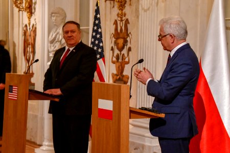 Secretary Pompeo Participates in a Joint Press Conference With Polish Foreign Minister Czaputowicz