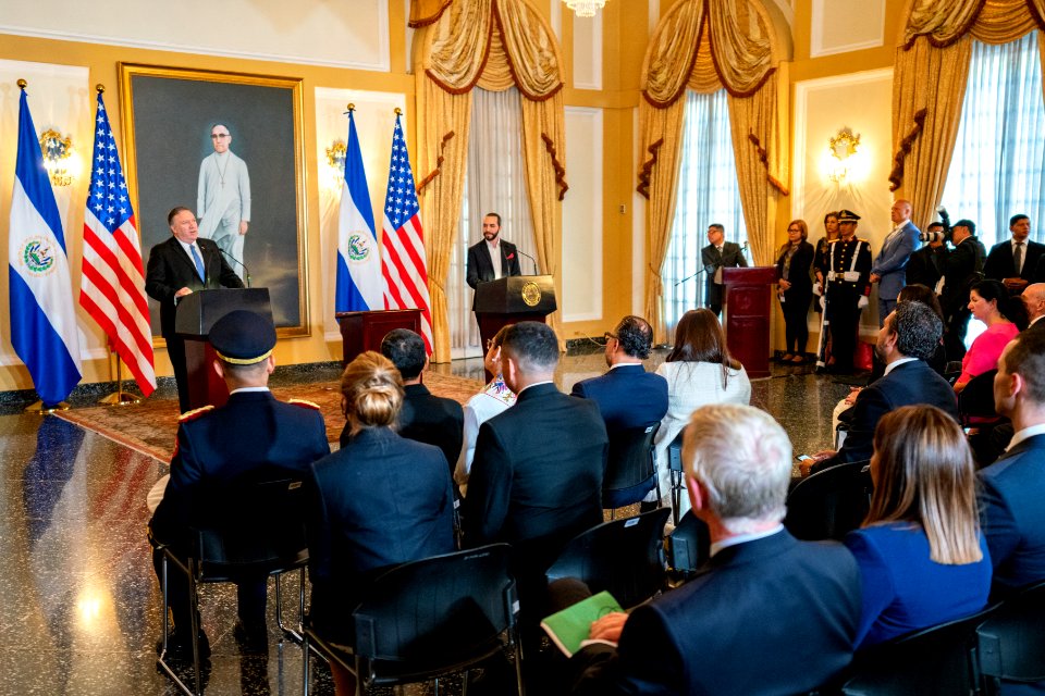 Secretary Pompeo Participates on Joint Press Availability With President Bukele - 48342395531