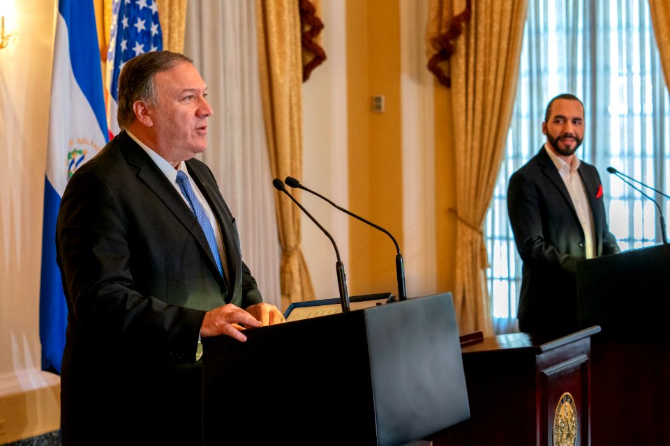 Secretary Pompeo Participates on Joint Press Availability With President Bukele - 48342525577