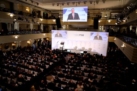 Secretary Pompeo speaks a the MSC 2020 (49557110351)