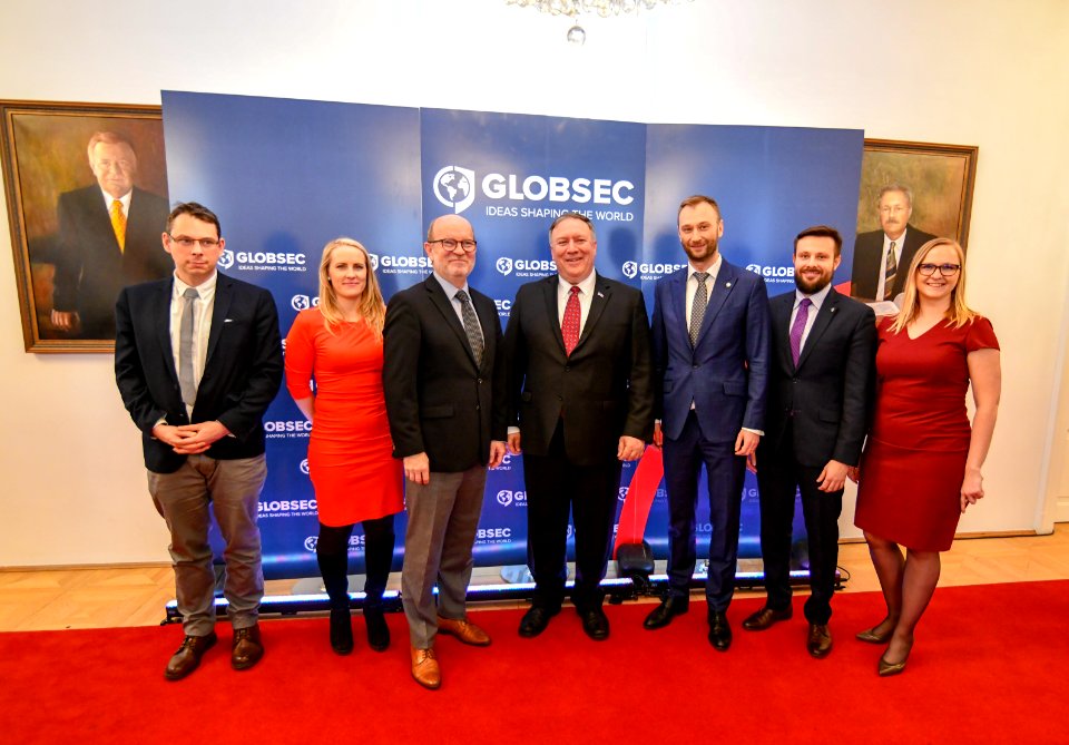 Secretary Pompeo Speak With Young Slovak Leaders at GLOBSEC - 47075099101