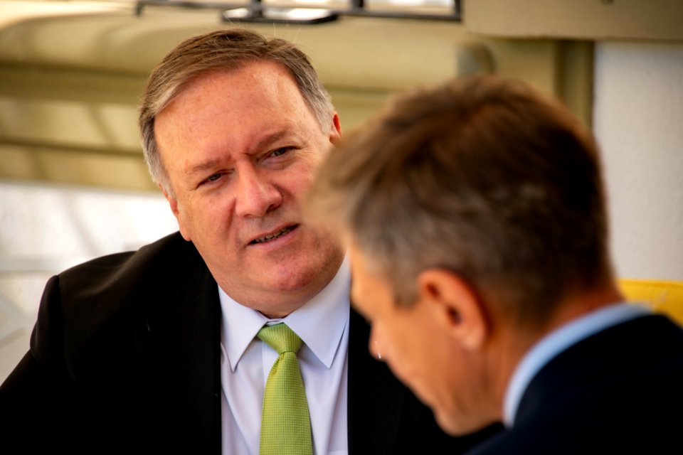 Secretary Pompeo Speaks to the Media in Bern, Switzerland - 47992719168