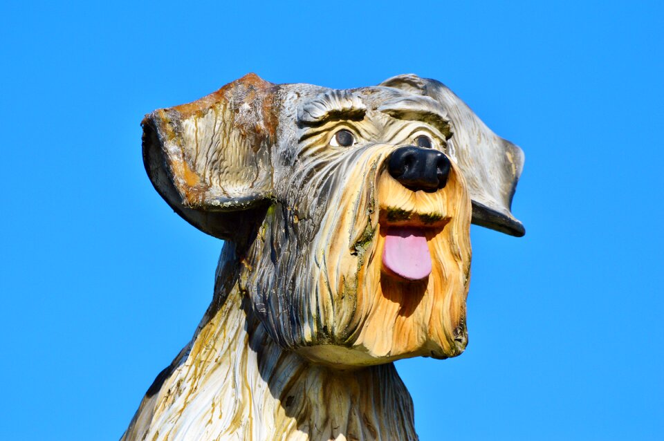 Schnauzer sculpture art