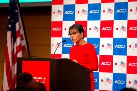 Secretary Pritzker Speaks on Rebalance to Asia - Flickr - East Asia and Pacific Media Hub (1)