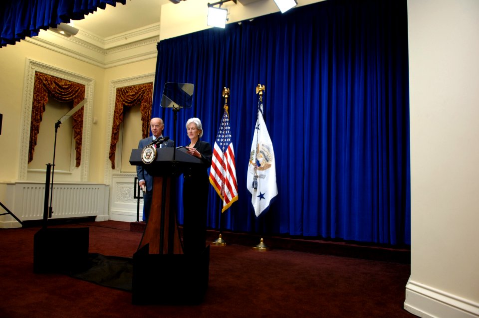 Secretary Sebelius announces $250 million in funding for the Beacon Communities program with Vice President Joe Biden