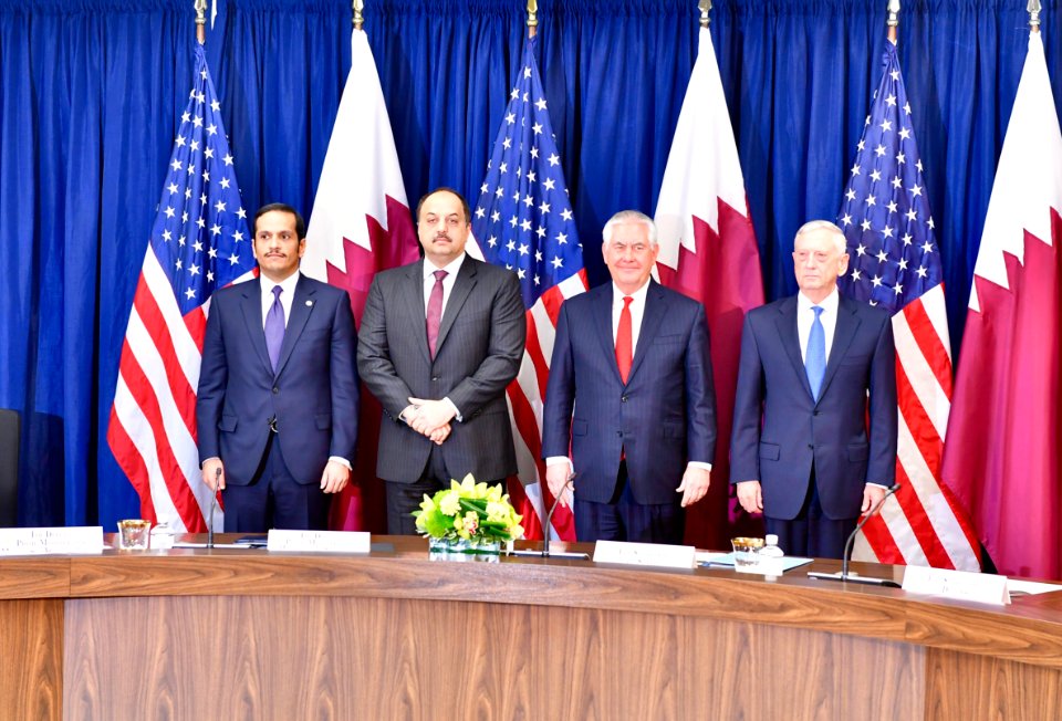 Secretary Tillerson and Secretary Mattis Co-Host the High-Level Opening Session of the Inaugural U.S.-Qatar Strategic Dialogue