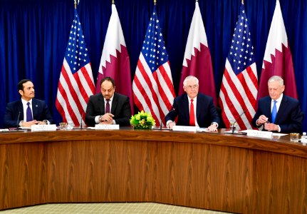 Secretary Tillerson and Secretary Mattis Co-Host the High-Level Opening Session of the Inaugural U.S.-Qatar Strategic Dialogue - 26115026718