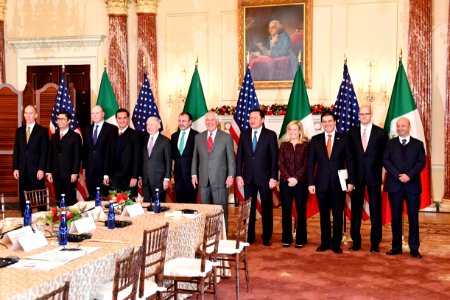 Secretary Tillerson Hosts the 2nd U.S.-Mexico Strategic Dialogue on Disrupting Transnational Criminal Organizations
