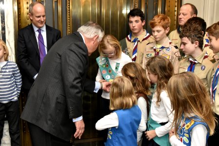 Secretary Tillerson Meets With Girl Scouts and Boy Scouts in Vienna - 38196968214