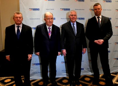 Secretary Tillerson Meets With the Leadership of the OSCE Special Monitoring Mission in Vienna