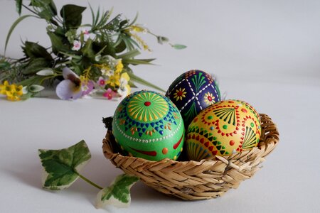 Happy easter easter egg painting spring