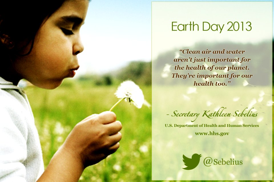 Secretary's Earth Day Infographic