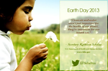 Secretary's Earth Day Infographic