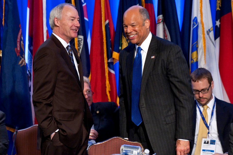 Security Johnson attends 2015 NGA Winter Meeting
